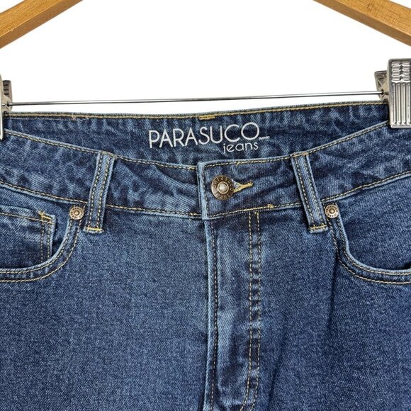Parasuco Jeans Size 8 Women’s High Rise Classic Fit Denim Dark Wash Vintage Y2K - Picture 6 of 7